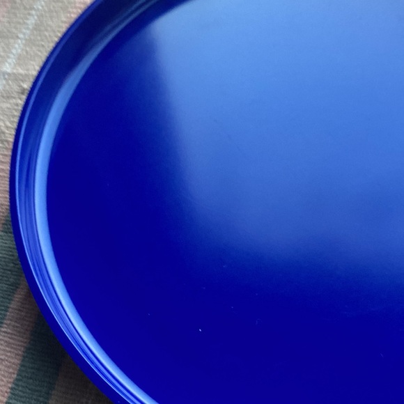 HELLER Design by Massimo Vignelli - Melamine Dinner Plates, Stackable Set of 3 - Picture 9 of 11